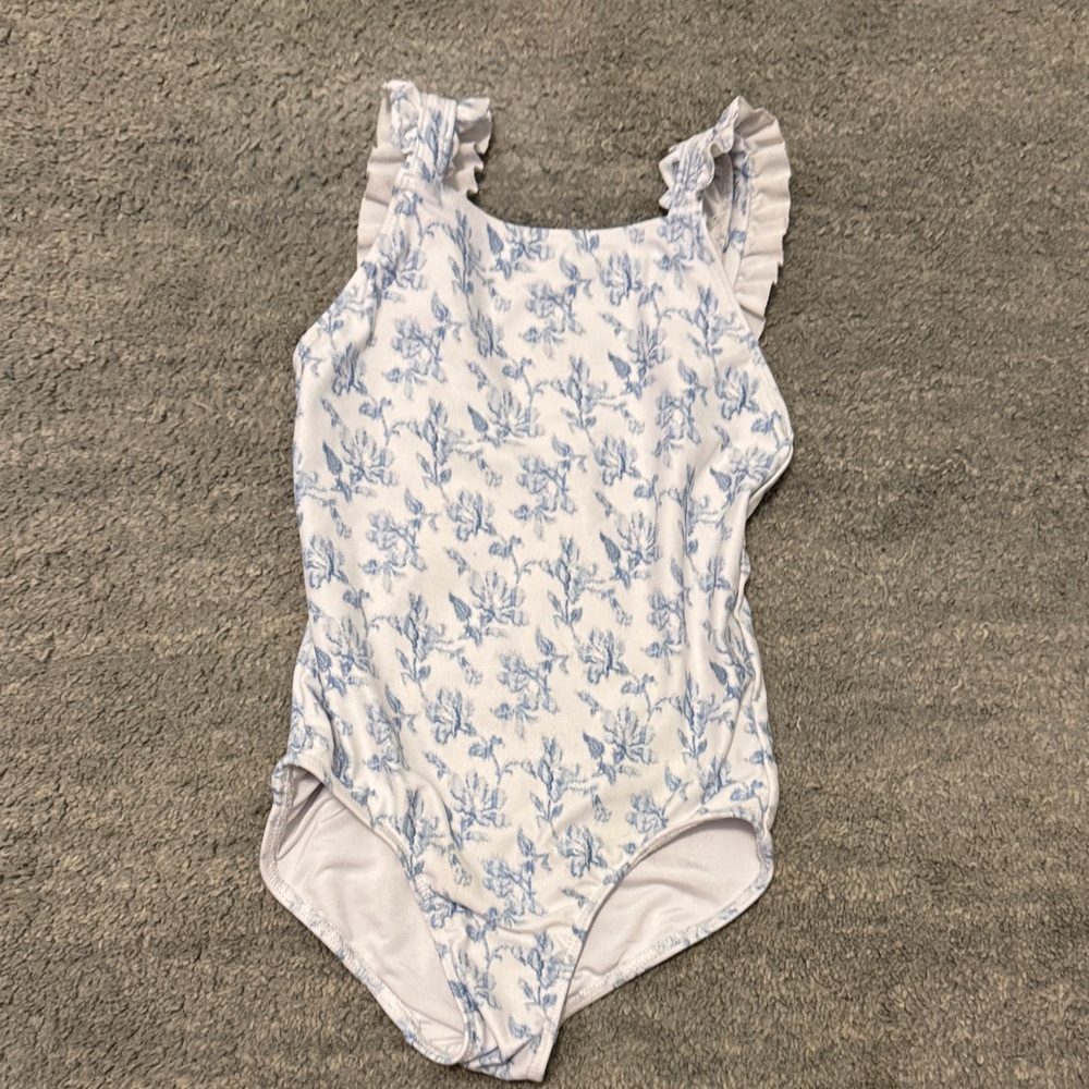 Minnow Floral Ruffle One-Piece Swimsuit